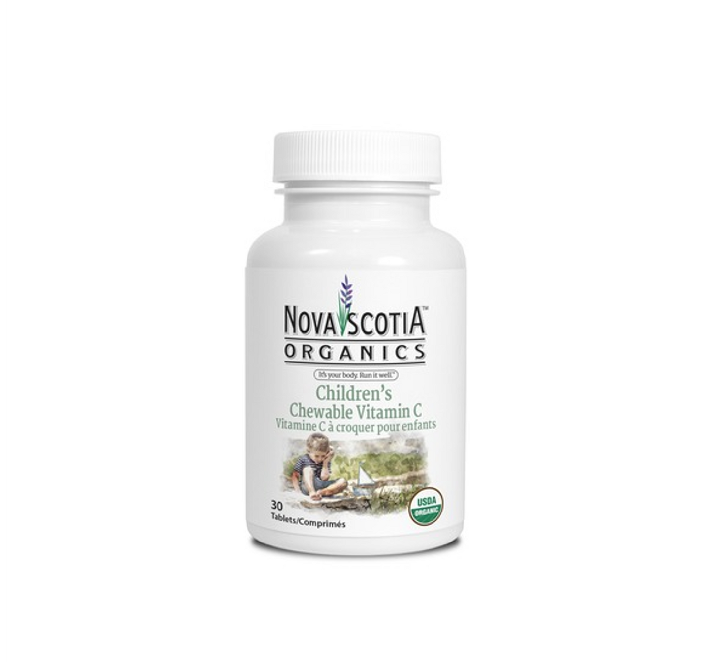 Nova Scotia Organics Children’s Chewable Vitamin C 30 Tablets