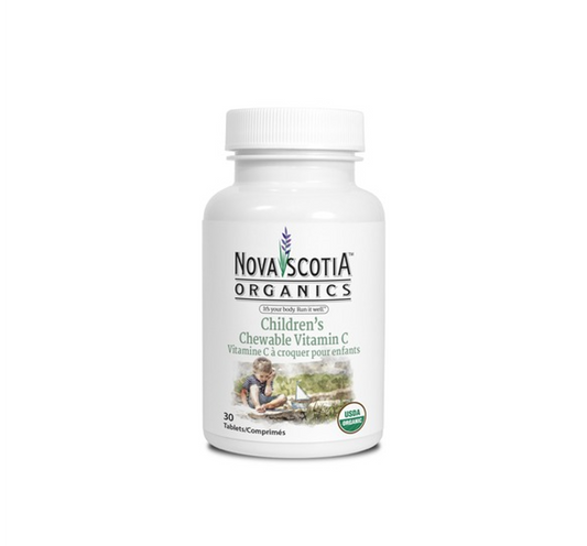 Nova Scotia Organics Children’s Chewable Vitamin C 30 Tablets