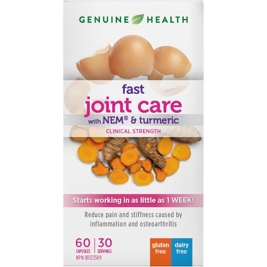 Genuine Health, Joint Care with NEM & Turmeric, 60 Capsules