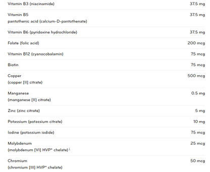 Sisu Supreme Multivitamin iron free 120 Veggie Capsules