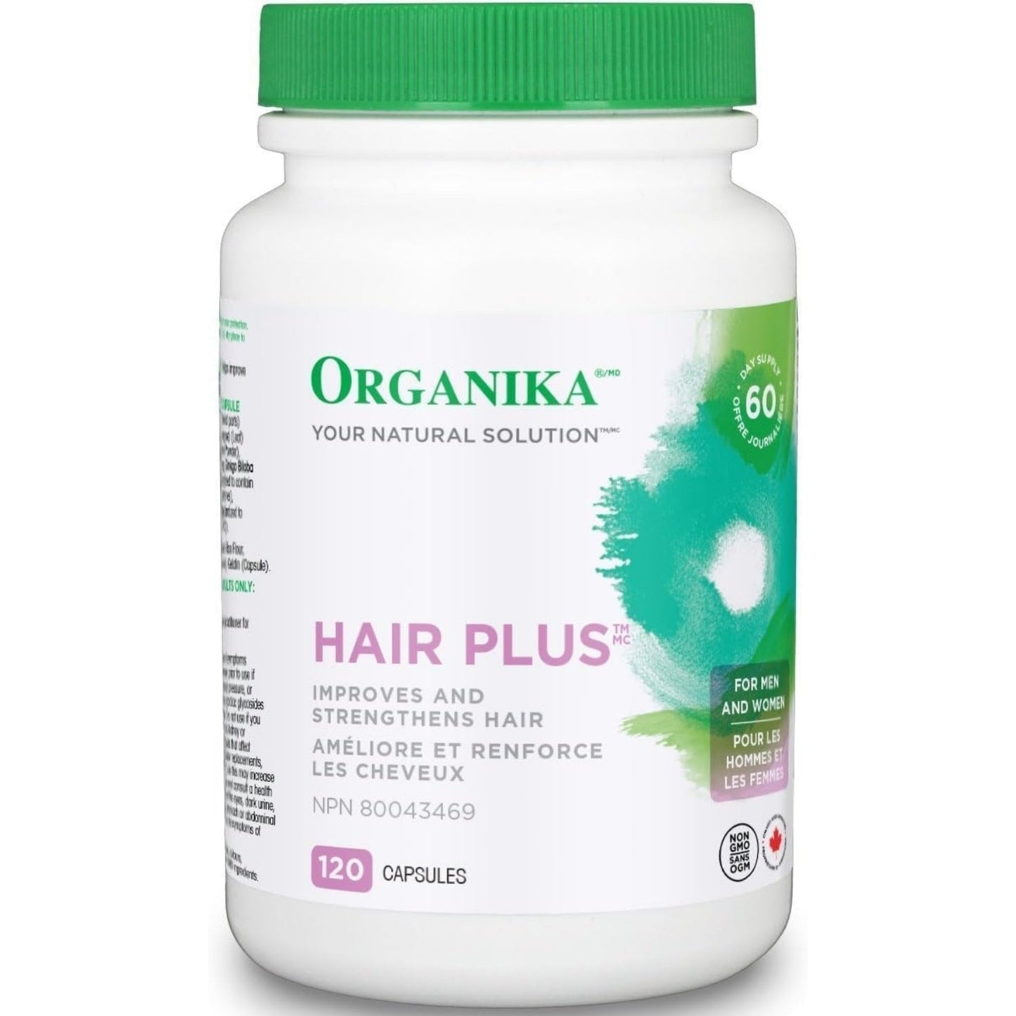 Organika Hair Plus 120 Capsules