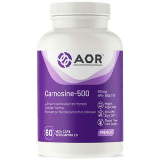 AOR Carnosine-500 500mg 60 Capsules