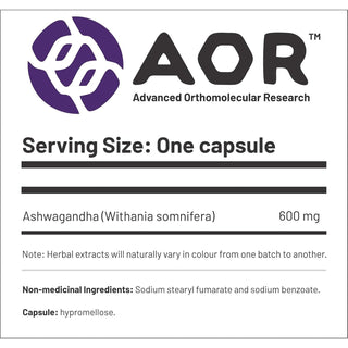 AOR Gandha-600 600mg 120 Capsules