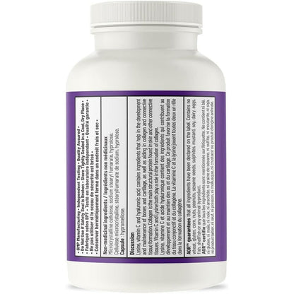 AOR Lysine, Vitamin C and Hyaluronic Acid 224mg 60 Capsules