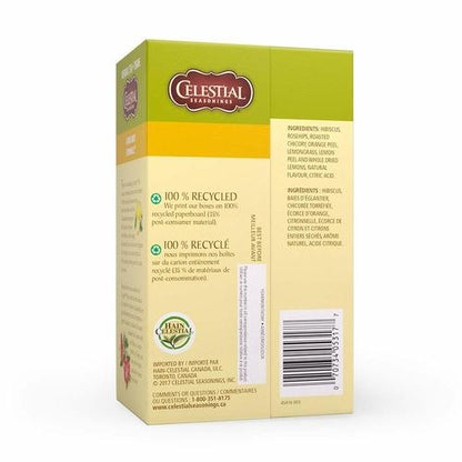 Celestial Seasoning Herbal Tea - Lemon Zinger 45g (20 Tea Bags)