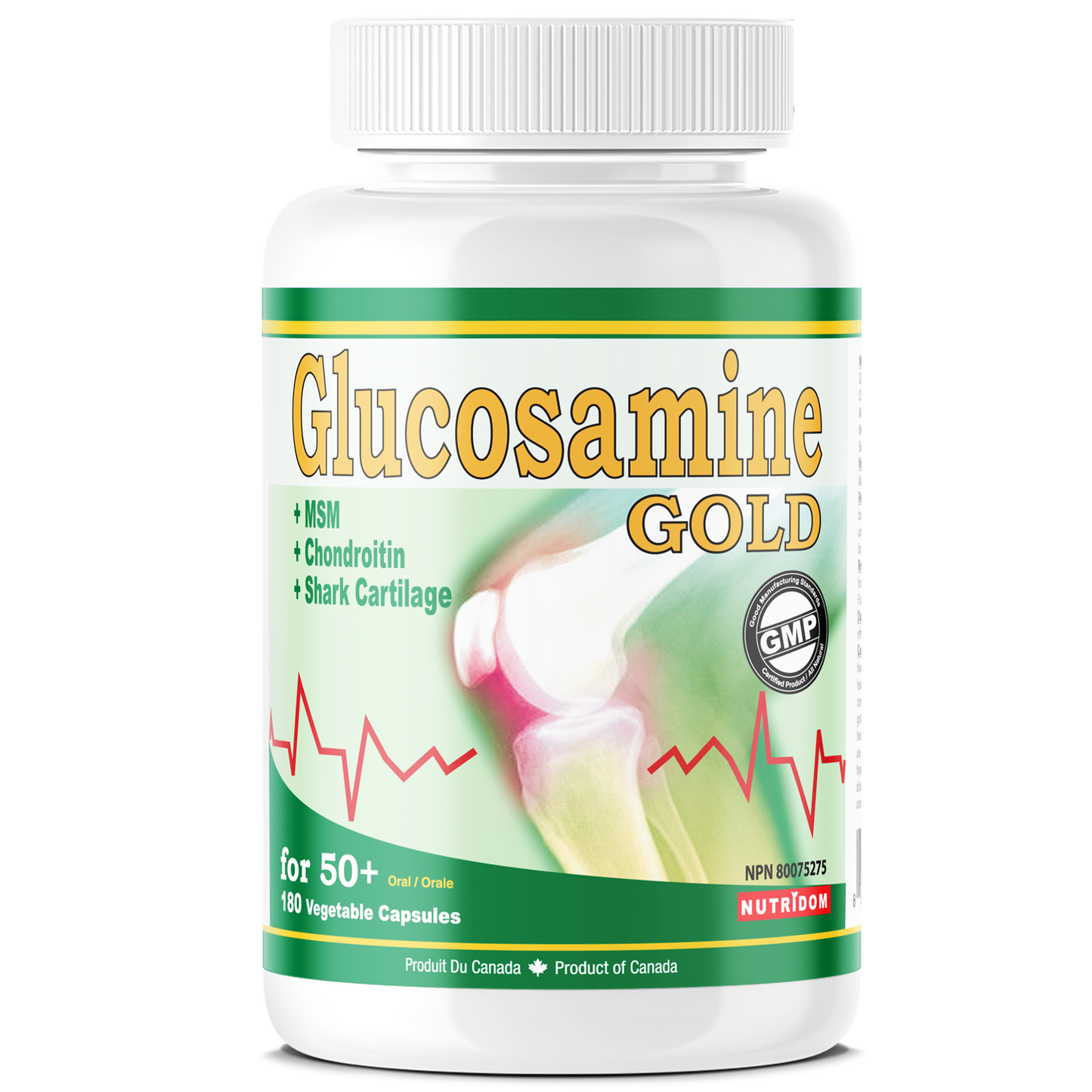 Glucosamine Gold 860 mg 180 Vcaps