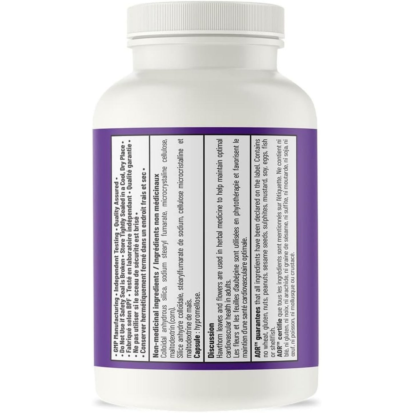 AOR Hawthorn II 450mg 60 Capsules