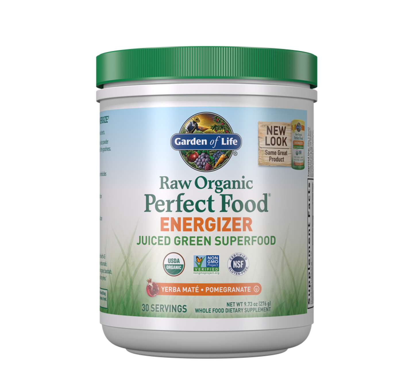 Garden of Life Raw Organic Perfect Food Green Superfood Energizer Powder 276g