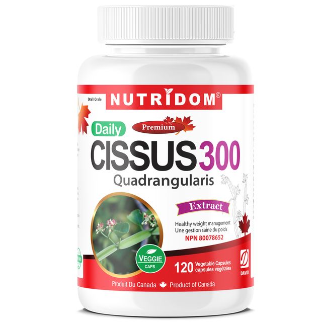 Nutridom Cissus Quadrangularis, 150 mg, 2.5% Ketosteroids, 120 Veggie Capsules