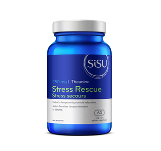 Sisu Stress Rescue L-Theanine 250mg 60 Vcaps