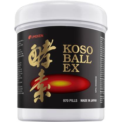 Umeken Koso Ball EX 370g - 4 month supply (970 balls)