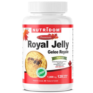 Nutridom Royal Jelly, 1,000 mg, 120 Softgels