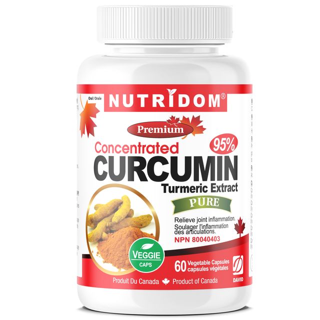 Nutridom Turmeric Curcumin, 400 mg, 60 Veggie Capsules