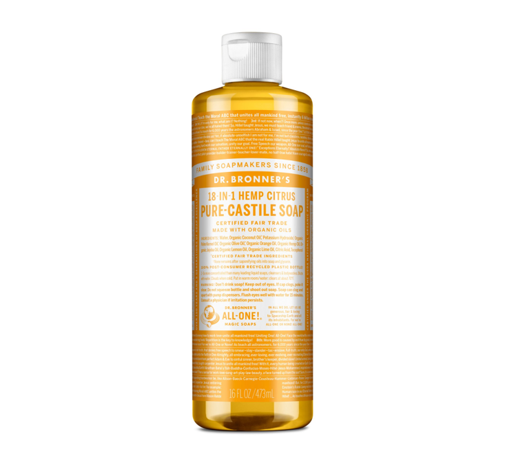 Dr. Bronner's Pure Castile Liquid Soap Citrus 473ml