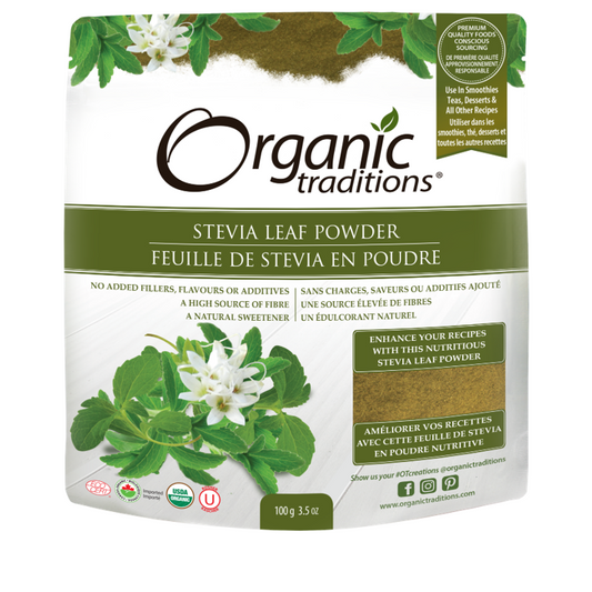 Organic Traditions Stevia Leaf Powder 100g