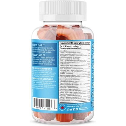 SUKU Vitamins - Men Multivitamin Gummies, Sugar Free, Keto, All Natural, 22 Essential Vitamins/Minerals, C0Q10 Gummy Supplement to Support Men’s Prostate Health, Immune and Liver Function (60 Count)