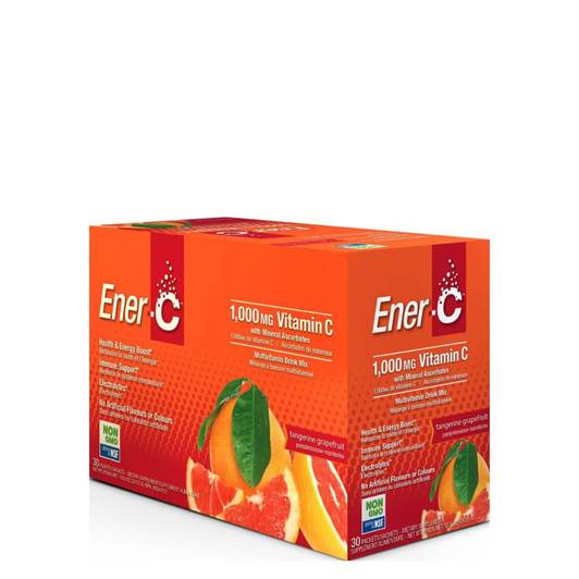 Ener-C 1,000mg Vitamin C Drink Mix - Tangerine grapefruit 30 packs