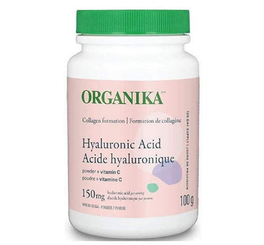 Organika Hyaluronic Acid Powder 150mg + Vitamin C 100g