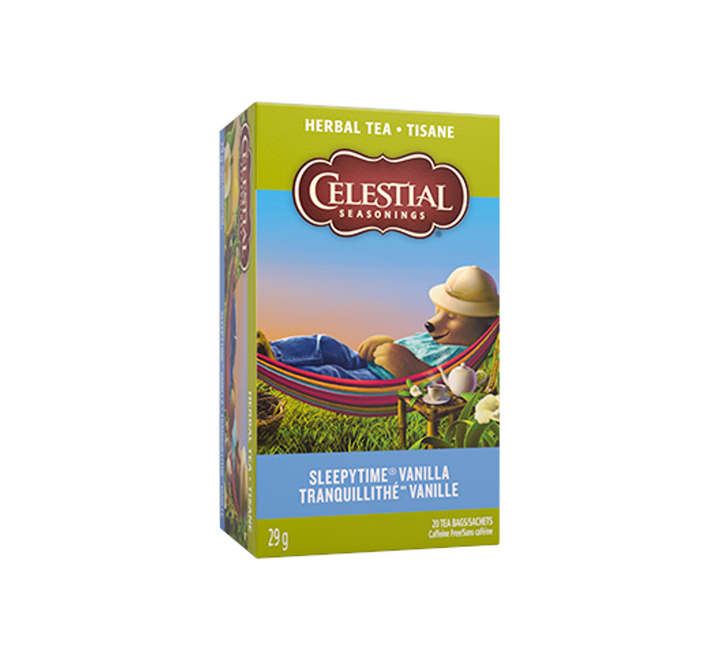 Celestial Seasoning Herbal Tea - Sleep time Vanilla 29g (20 Tea Bags)