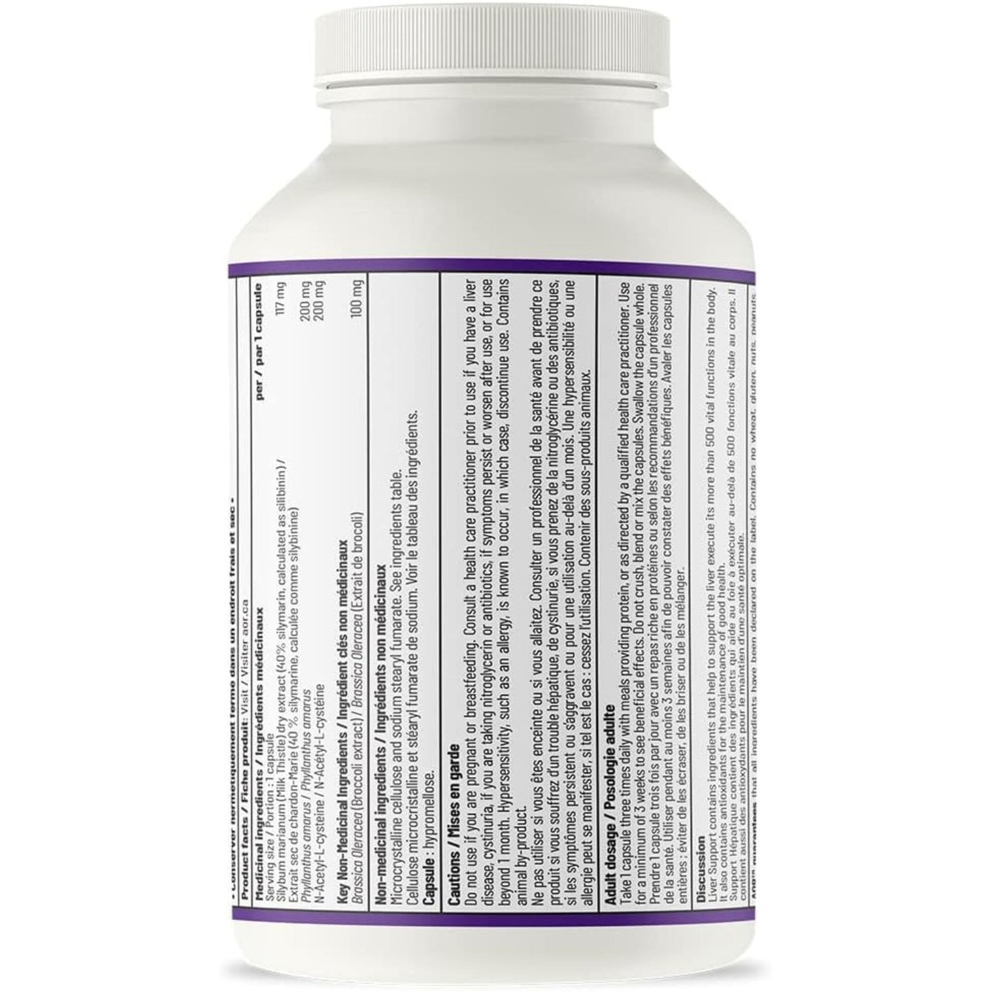 AOR Liver Support 517mg 180 Capsules