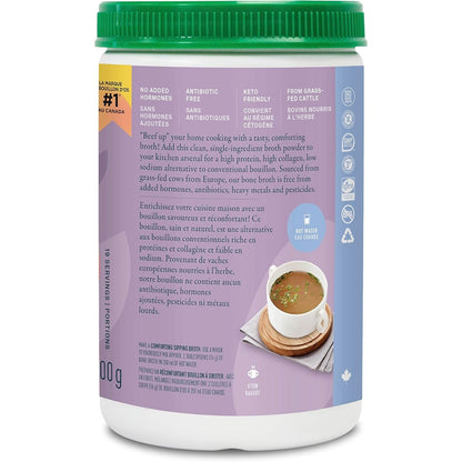 Organika Bone Broth Beef Original Protein Powder 300g