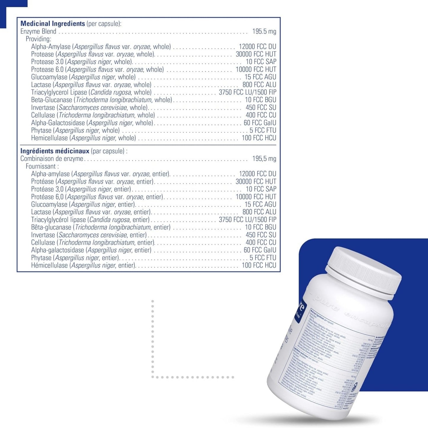 Pure Encapsulations Digestive Enzymes Ultra 180 Veggie Caps