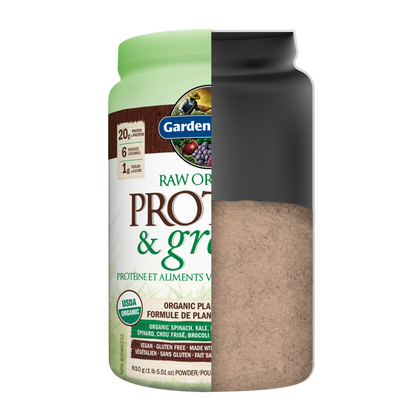 Garden of Life Raw Organic Protein & Greens Powder - Chocolate 610g