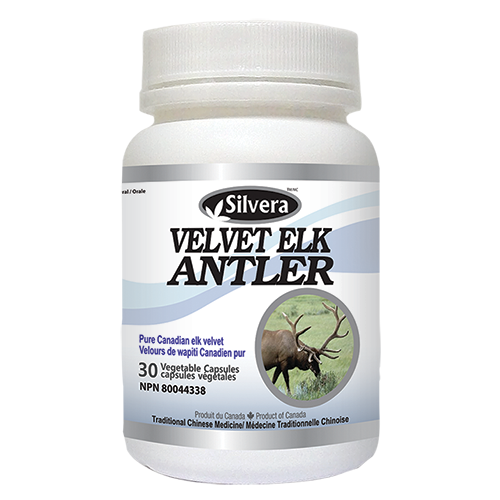 Silver 21, Canadian Velvet Elk Antler, 500 mg, Freeze-dried, 30 Veggie Capsules