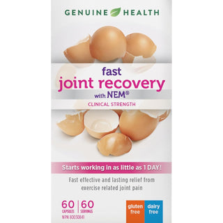 Genuine Health, Fast Joint Recovery with NEM, 60 Capsules