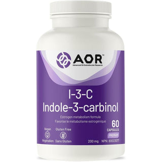 AOR I-3-C (Indole-3-carbinol) 200mg 60 Capsules