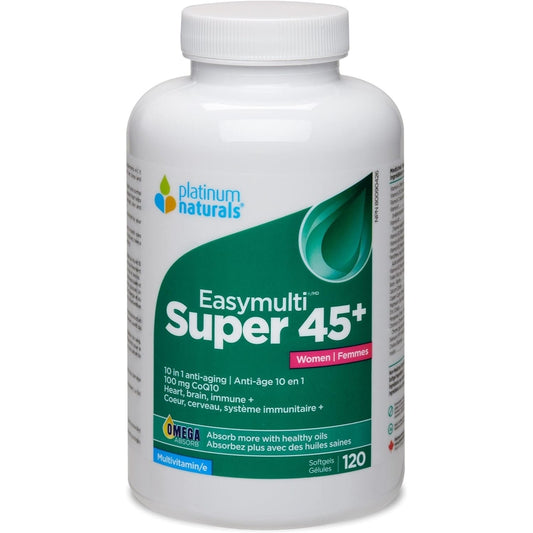 Platinum Naturals Easymulti Super 45+ For Women 120 Softgels