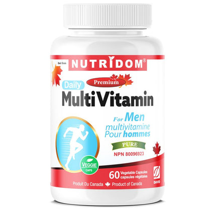 Nutridom Multivitamin for Men, 60 Veggie Capsules