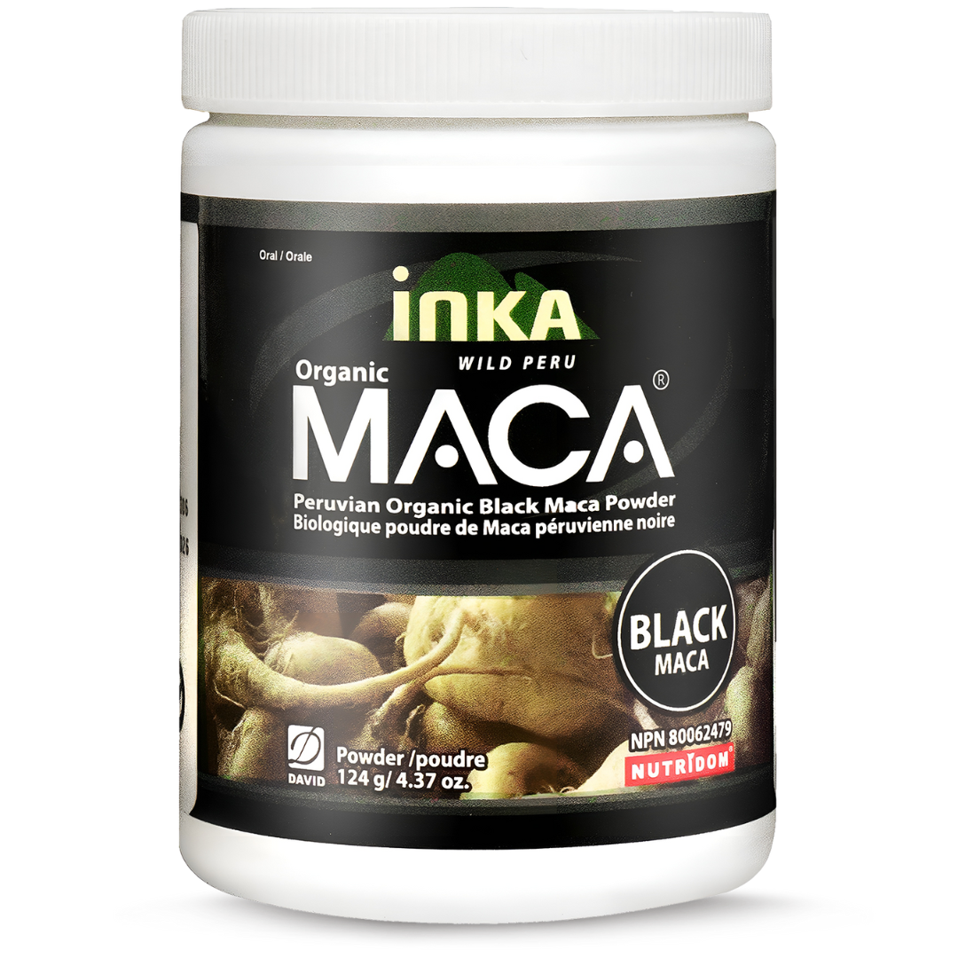 Inka Maca Black Powder, Organic, 4.37 oz (124 g)