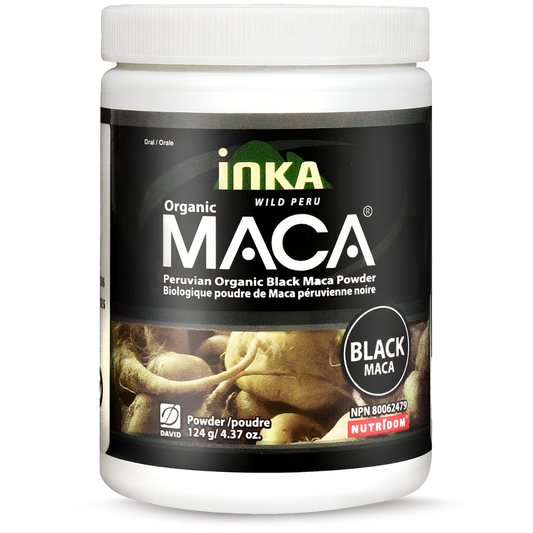 Inka Maca Black Powder, Organic, 4.37 oz (124 g)