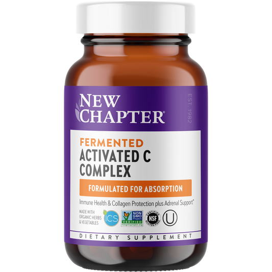 New Chapter Fermented Activated C Complex 30 tablets