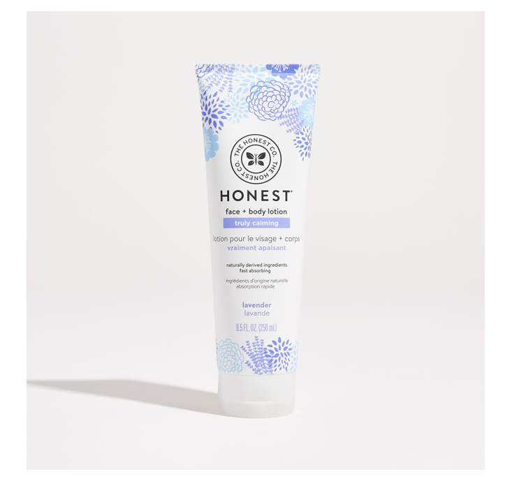 Honest Face + Body Lotion - Lavender 250ml