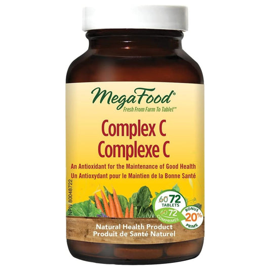 MegaFood Complex C 72 Tablets