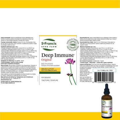 St. Francis Herb Farm Deep Immune Original 100ml