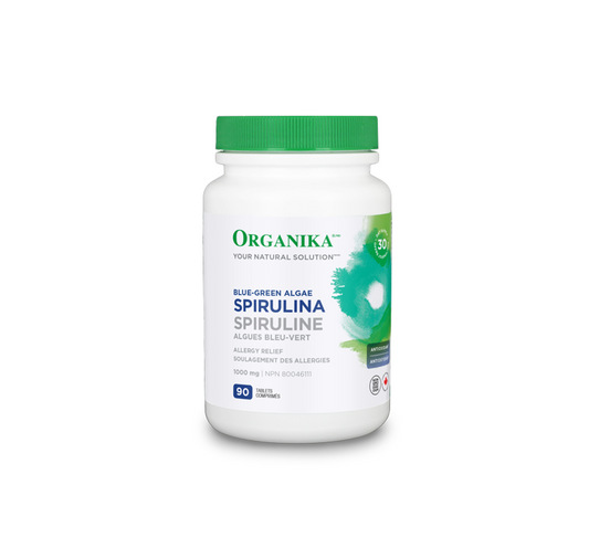 Organika Spirulina 1000mg 90 Tablets