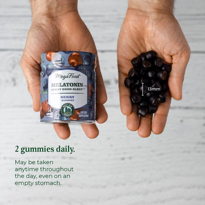 MegaFood Melatonin Berry Good Sleep Gummy 54ct