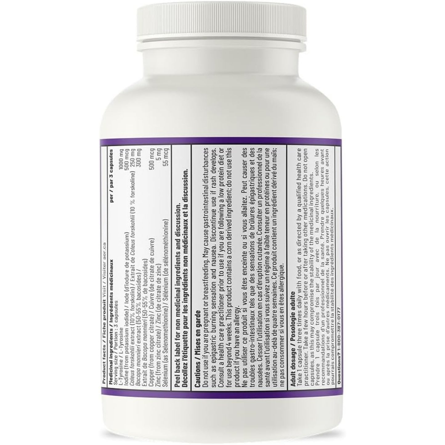 AOR Thyro Support 518mg 90 Capsules