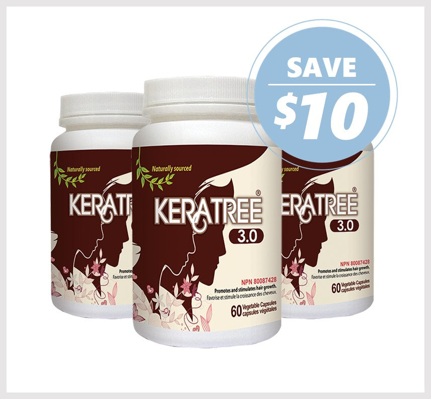 Keratree 3.0 60 Vcaps - 3 PACK