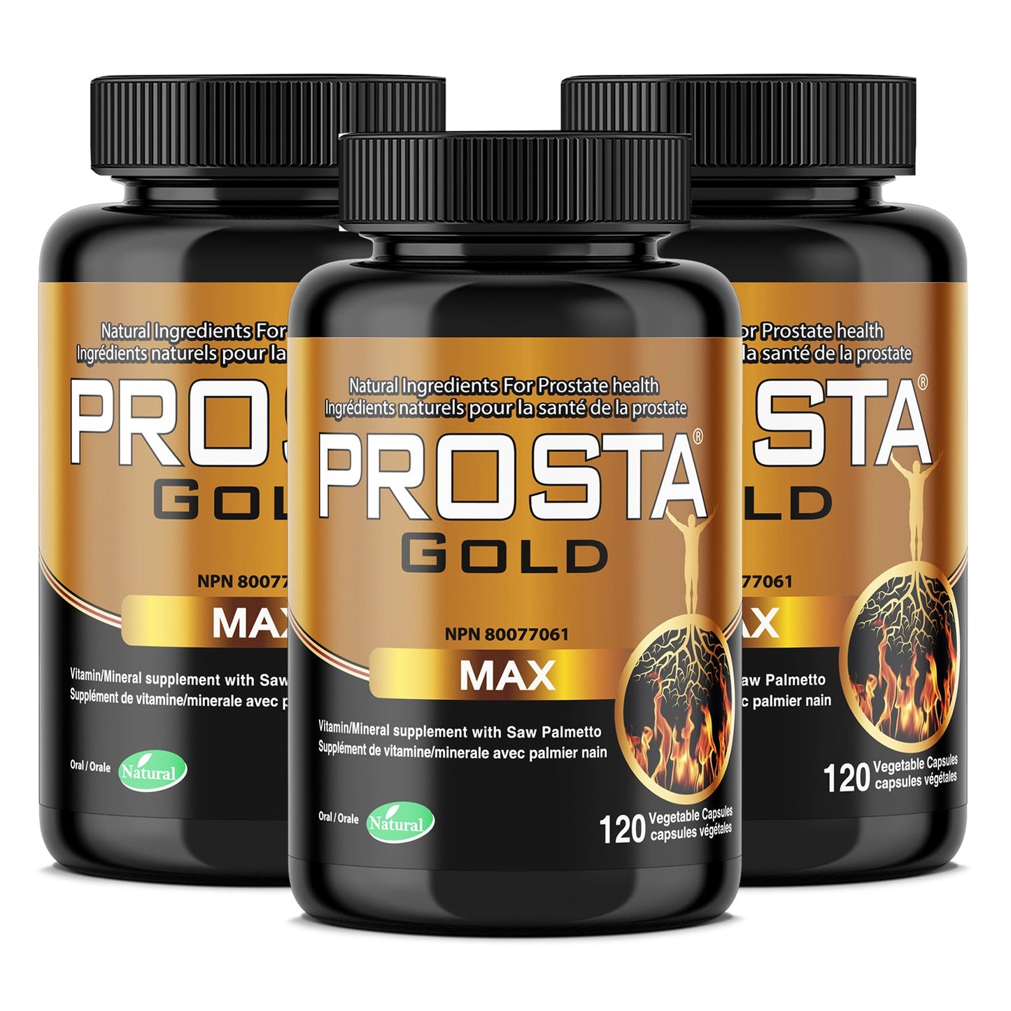 Prosta Gold Max 500mg 120 Vcaps (3PACK)