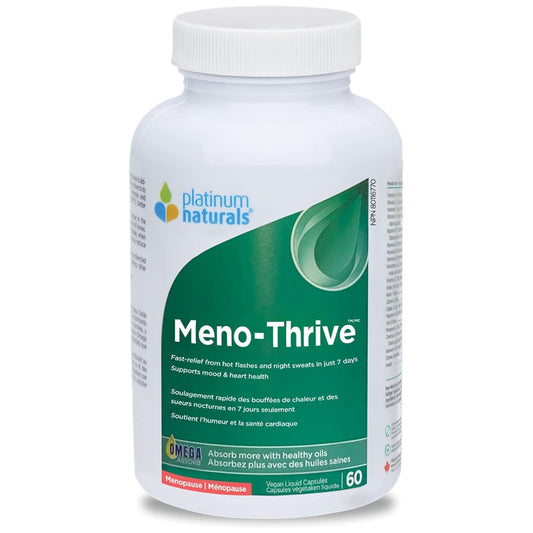 Platinum Naturals Meno-Thrive  60 Softgels