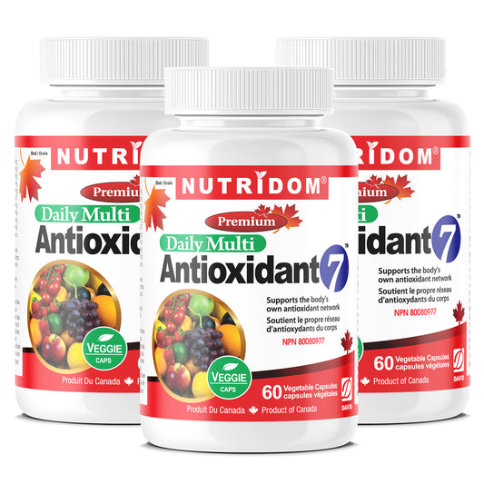 Nutridom Antioxidant 7 60 Vcaps - 3 PACK