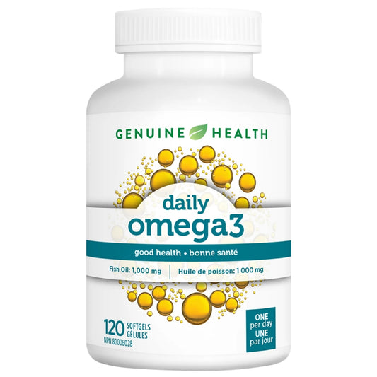 Genuine Health Omega3 120 Softgels