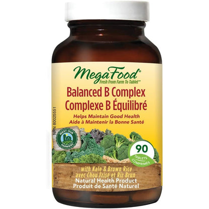 MegaFood Balanced B Complex 90 Tablets
