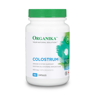 Organika Colostrum 500mg 90 Capsules