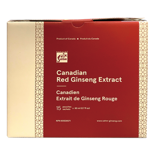 Sahm Canadian Red Ginseng Extract 15 Pouches x 80ml