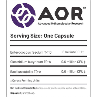 AOR Probiotic-3 600mg 90 Vcaps